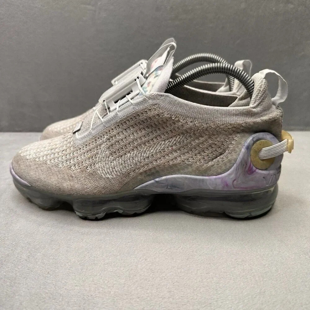 Womens 8.5 / Mens 7 Nike Air VaporMax 2020 Flyknit Summit White Athletic Sneaker